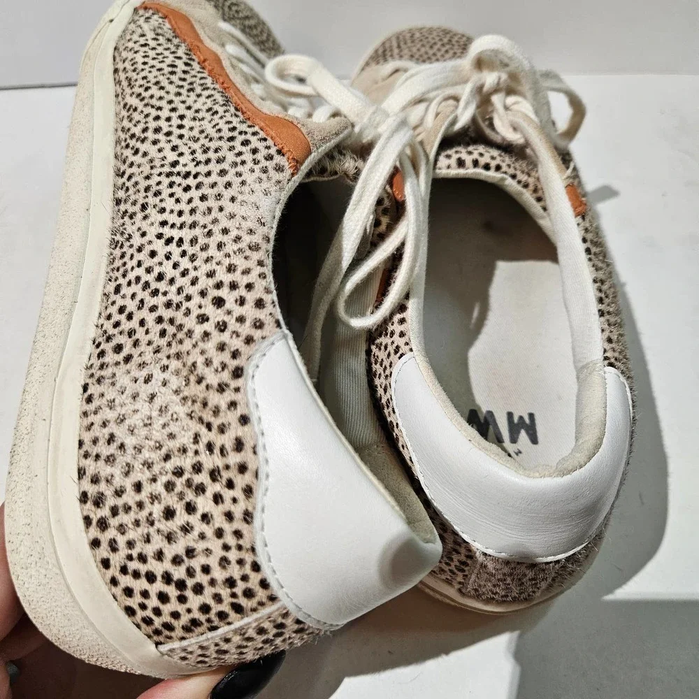 Madewell Sidewalk Low Top Sneakers‎ Calf Hair Dot 11 Crowdsourced Edition